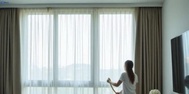 Delicate sheer drape cleaning brown-hill-vic Matty Curtain Cleaning